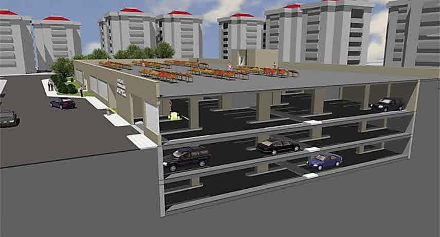 Demirkapı Mahallesi Katlı Otopark ve Pazar Yeri